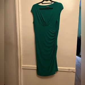 Ralph Lauren faux wrap dress